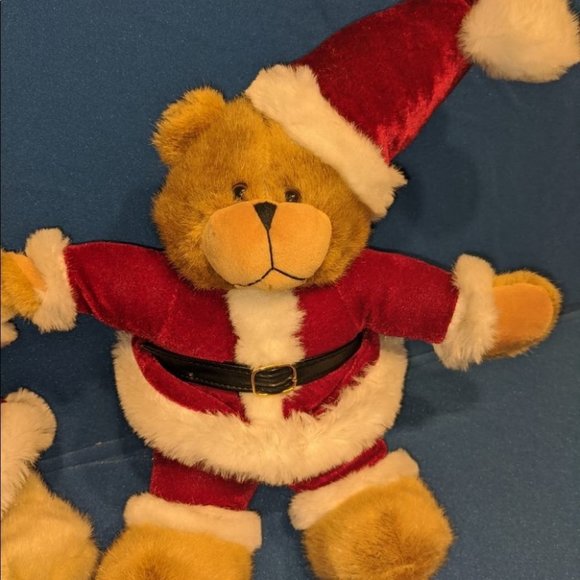Playtronix Mommy & Daddy Santa Christmas Bears holiday - Picture 4 of 12